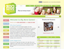 Tablet Screenshot of bigmovegames.com